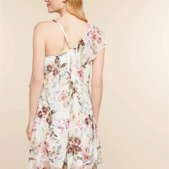 MUST GO! NWT Jessica Simpson Maternity Ruffled Printed Dress - SMALL - Picture 4 of 8